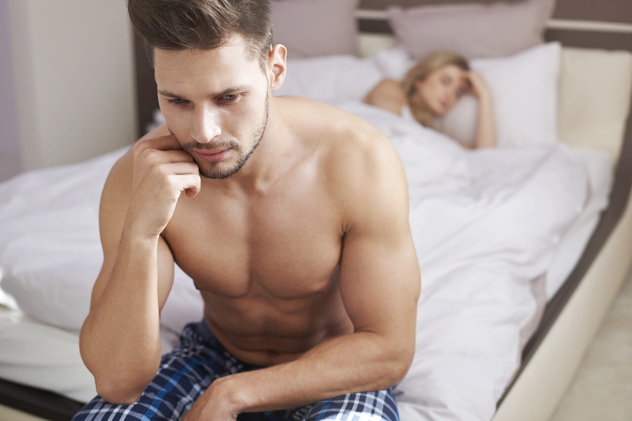Cansado, sem desejo e sem saber por quê. Pode ser a testosterona
